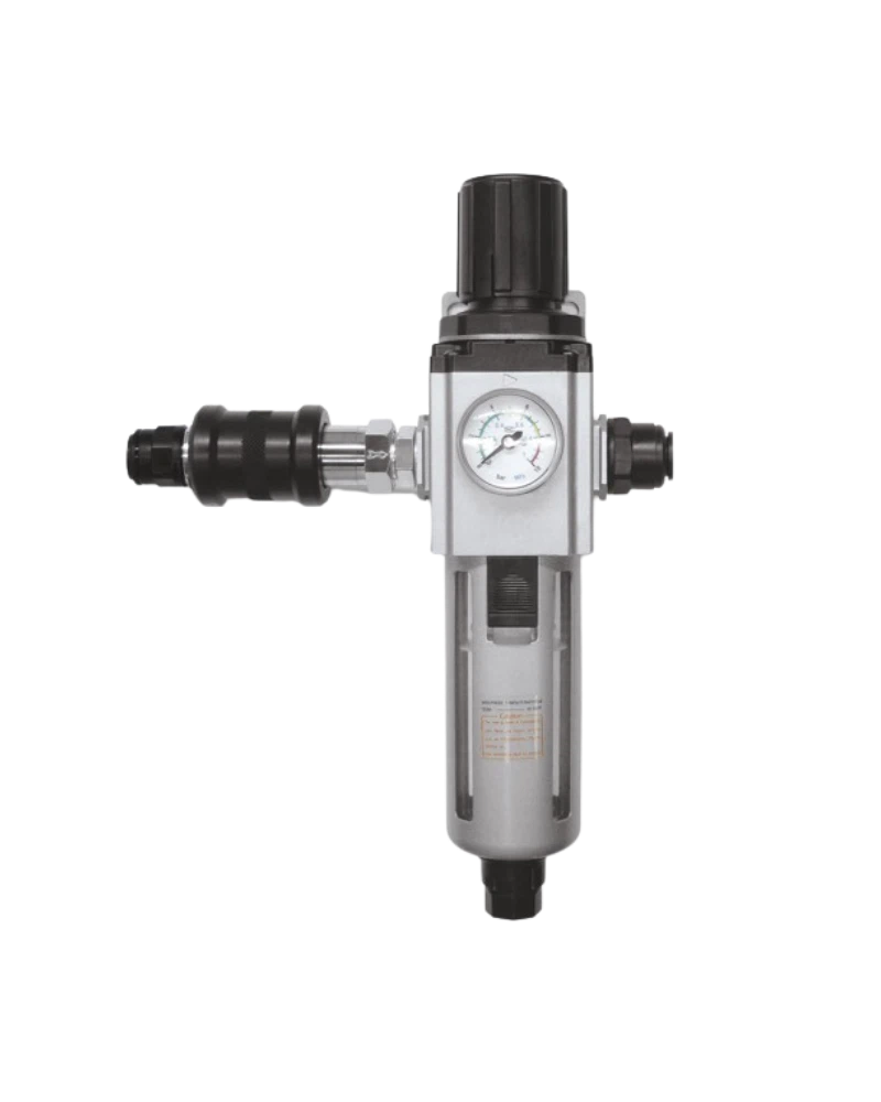 Pneumatic devices for the power supply of pneumatic pump sets DOP50 and DOP100